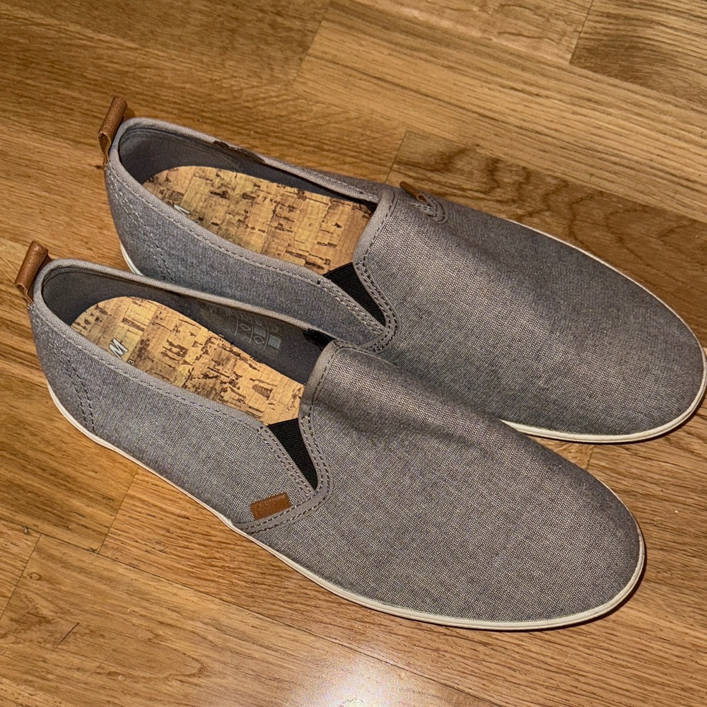 H&M Gray Slip-On Men's Shoes